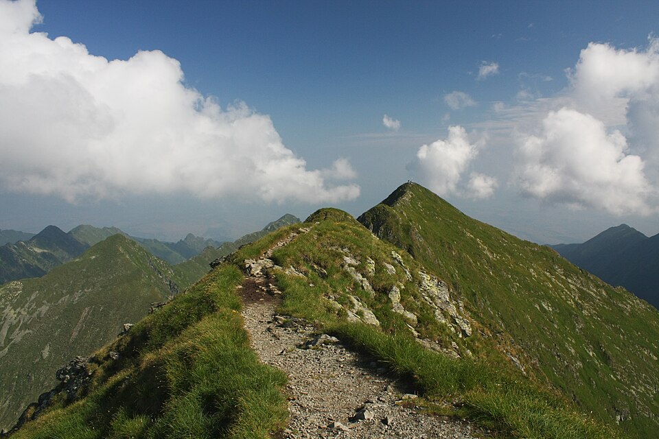 Viştea Mare taken from Moldoveanu