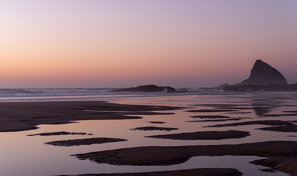 Sunset at Odeceixe Beach, Fishermen's Trail, Odeceixe, Portugal julesvernex