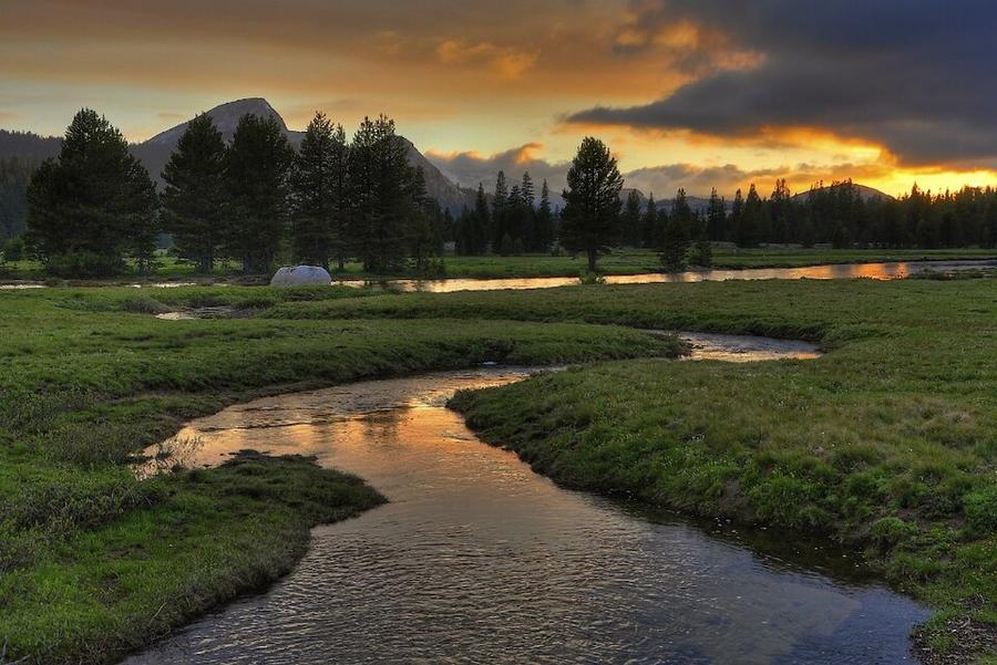 Tuolumne Meadows Sunset