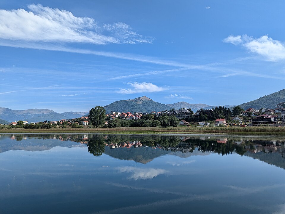 Plav Lake in Montenegro