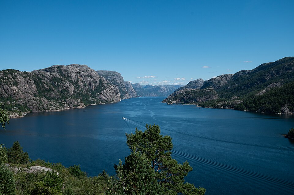 View near Preikestolen