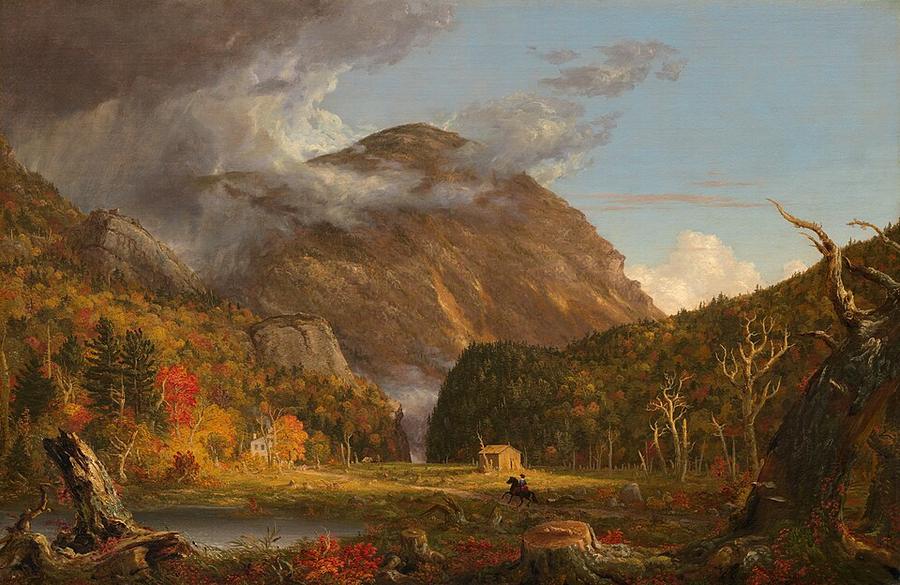 A View of the Mountain Pass Called the Notch of the White Mountains Crawford Notch