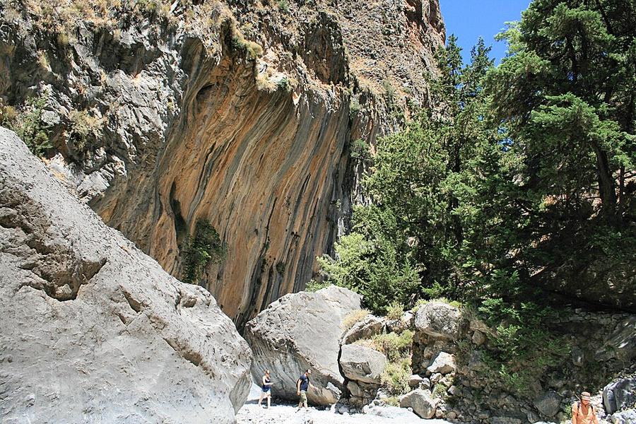 View near Samaria Gorge