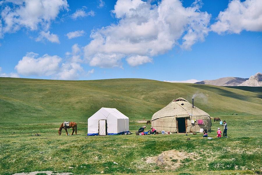 Song-Kul, Kyrgyzstan