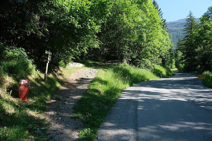 View near Les Houches
