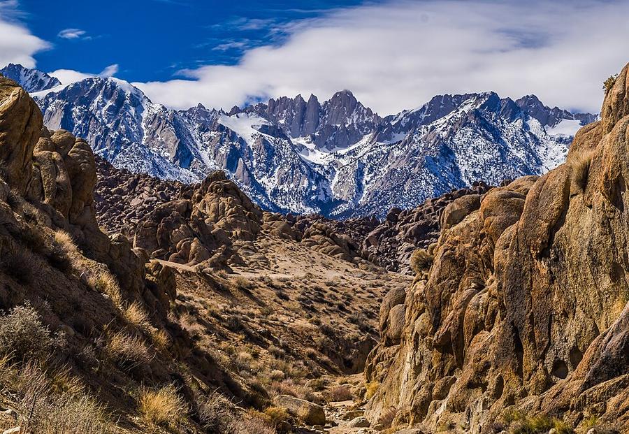 Mount Whitney, Touching the Clouds - Flickr - kla