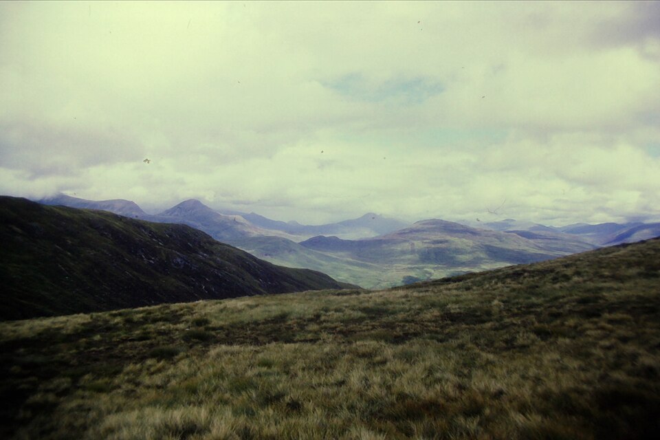Towards the Mamore Forest from the top of the West Highland Way - geograph.org.uk