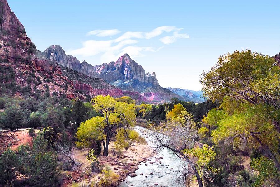 Zion landscape